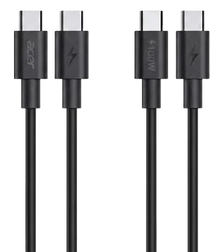 Acer Carregador 67W GaN + Cabo USB- C Acer Carregador 67W GaN + Cabo USB- C