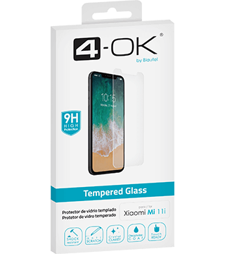 vidro protetor ecra xiaomi mi 11i embalagem  