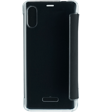 Capa Flip para Altice S33 flip cover altice s33 preto costas fechado