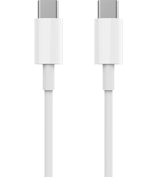 cabo altice usb c to usb c 1m branco frente  