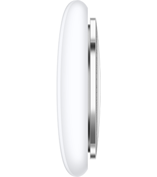 apple airtag branco lado  