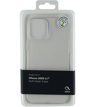 capa silicone para iphone 12 pro max transparente embalagem  