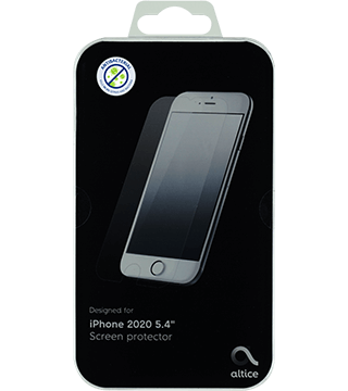 Película Protetora para iPhone 12 mini (5.4'') pelicula protetora para iphone 12 mini transparente embalagem