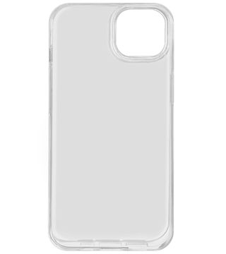 iphone 14 plus mobiwire silicone case transparent back  