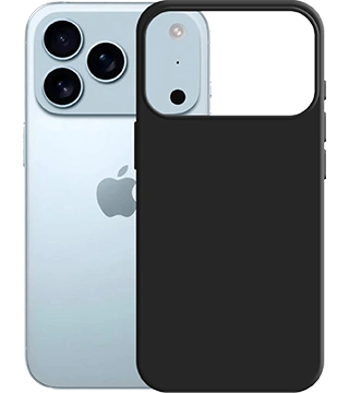 3mk Black Silicone Case with MagSafe for iPhone 17 Pro Max