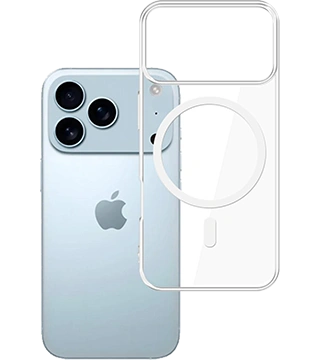 Capa de Silicone com Magsafe 3mk para iPhone 17 Pro Max
