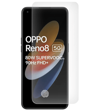 vidro protetor ecra oppo reno8 5g transparente frente  