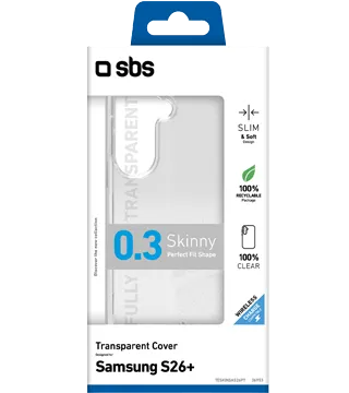 Capa Transparente para Galaxy S26+ Capa Transparente para Galaxy S26+