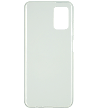capa silicone samsung galaxy a03 transparente frente  