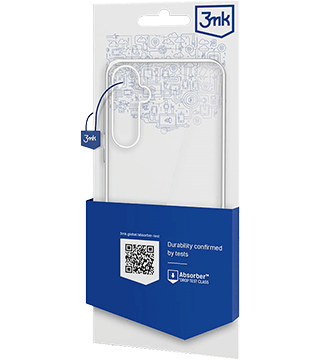 Capa transparente 3MK para Samsung Galaxy A55 capa transparente 3MK para samsung galaxy a55 embalagem