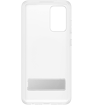 capa clear stand samsung galaxy a72 transparente frente  