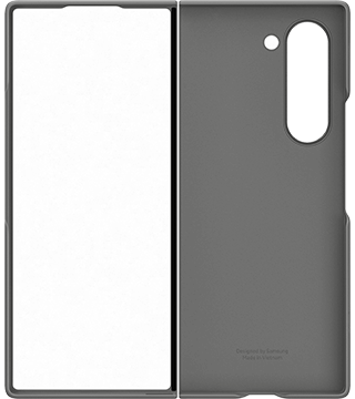 capa s pen samsung galaxy fold6 cinzento aberto  