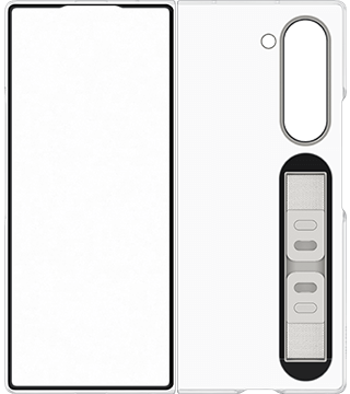 capa transparente com fita samsung galaxy fold6 aberto  