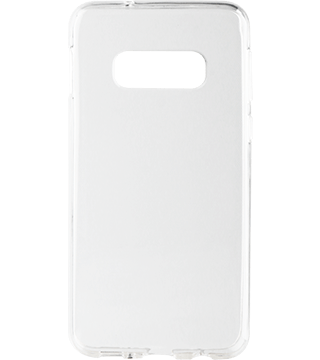 capa silicone para samsung galaxy s10e transparente frente  