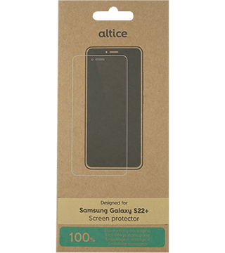 pelicula protetora para samsung galaxy s22 plus embalagem  