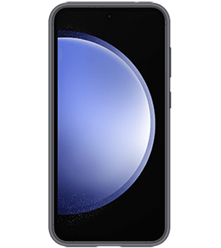 capa silicone samsung galaxy s23 fe grafite frente  