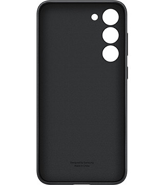 capa samsung pele para galaxy s23 plus preto frente  