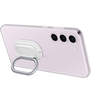 capa samsung stand com anel para galaxy s23 plus transparente perfil  