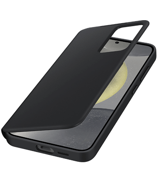 capa smartview samsung galaxy s24 plus preto semiaberta  