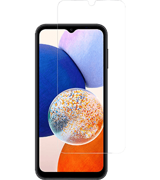 mbw tempered glass galaxy a14 5g transparente frente  
