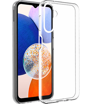 MBW Gel Case Galaxy A14 4G/5G mbw gel case galaxy a14 transparente frente