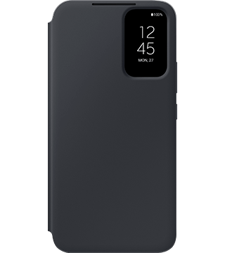 capa smart view wallet samsung galaxy a34 preto frente  