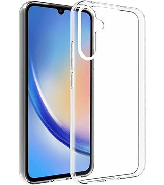 mbw gel case galaxy a34 5g transparente frente  