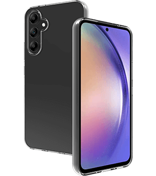 mbw gel case galaxy a54 5g transparente frente costas  