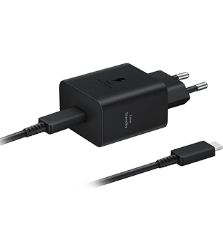 Carregador Samsung 45W com cabo carregamento (USB-C/USB-C)