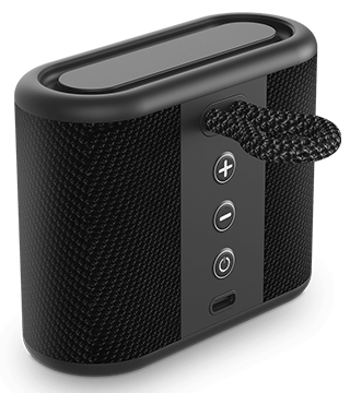 coluna spc sound minimax preto frente perfil  