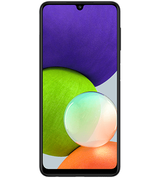 capa soft clear samsung galaxy a22 4g preto perfil  