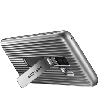 capa protecao samsung galaxy s9 plus detalhe costas suporte prata