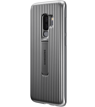 capa protecao samsung galaxy s9 plus detalhe lado prata