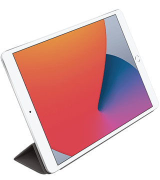 apple smart cover ipad preto aberta  