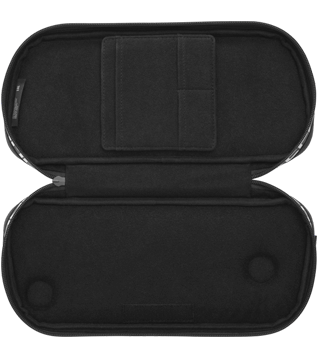 Bolsa de transporte para a consola ASUS ROG Ally bolsa transporte consola asus rog ally preto aberto