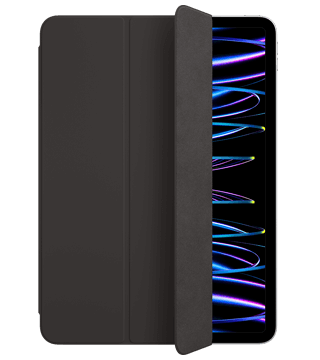 capa apple smart folio ipad pro 11 preto dobravel costas  
