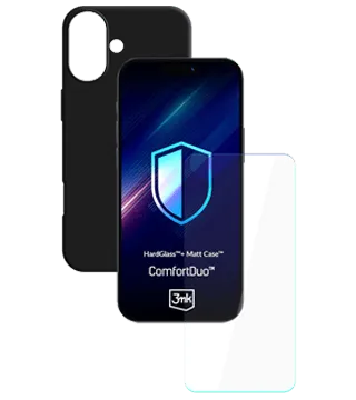 Capa de Silicone 3mk + Vidro para iPhone 17