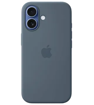Capa em silicone com MagSafe para iPhone 17