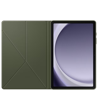 capa samsung book cover tab a9 plus preto aberto  