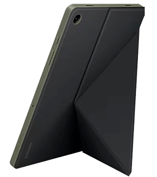 capa samsung book cover tab a9 plus preto perspetiva  
