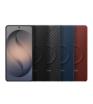 Capa de Carbono Magnética para Galaxy S26+ Capa de Carbono Magnética para Galaxy S26+