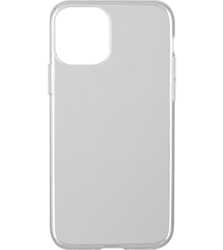 capa silicone apple iphone 11 pro max frente transparente  