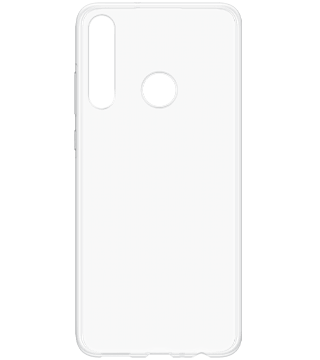 capa silicone huawei y6p transparente frente  