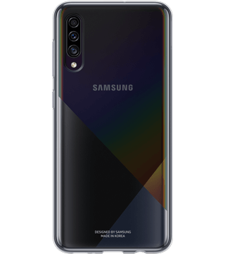 capa silicone samsung galaxy a30s transparente costas  