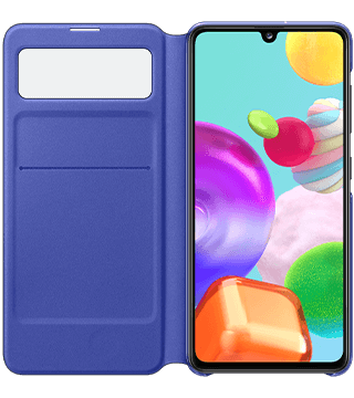 Capa Smart View Samsung Galaxy A41 capa smart view samsung galaxy a41 preto aberto frente