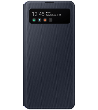Capa Smart View Samsung Galaxy A41 capa smart view samsung galaxy a41 preto frente