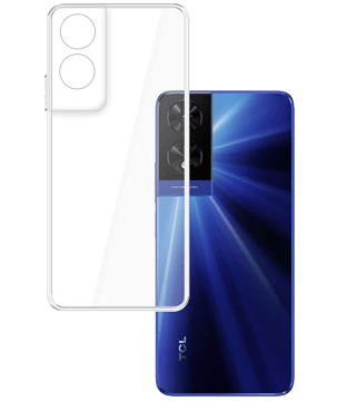 capa transparente 3mk tcl 505 4g frente  