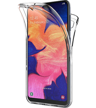 capa 360 para samsung galaxy a10 detalhe transparente