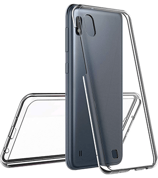 capa 360 para samsung galaxy a10 montagem transparente