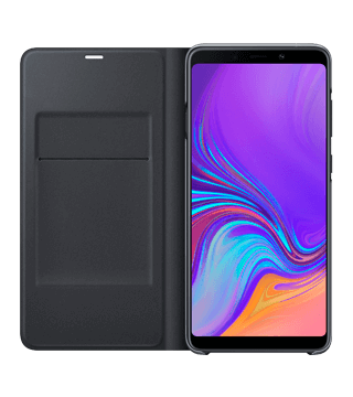 capa flip wallet samsung galaxy a9 preto  3